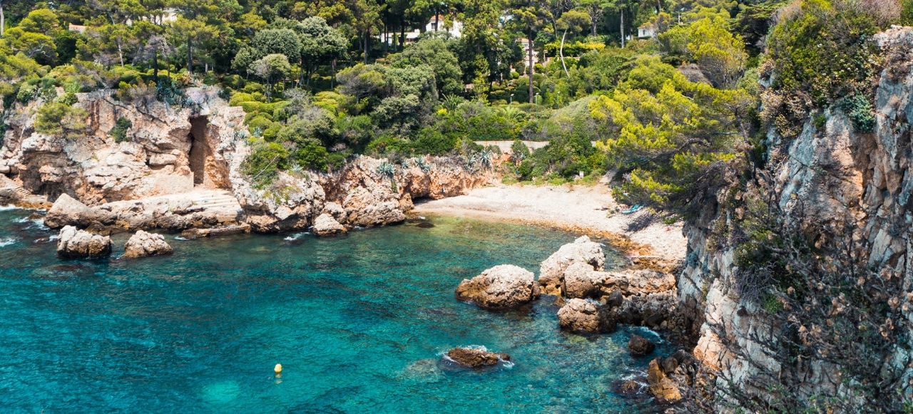 Billionaire's Bay at Cap d'Antibes in Southern France