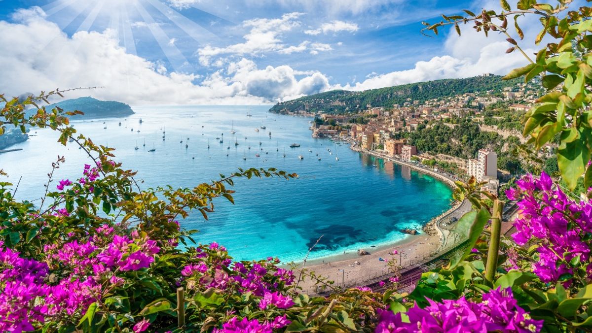 French Riviera coast