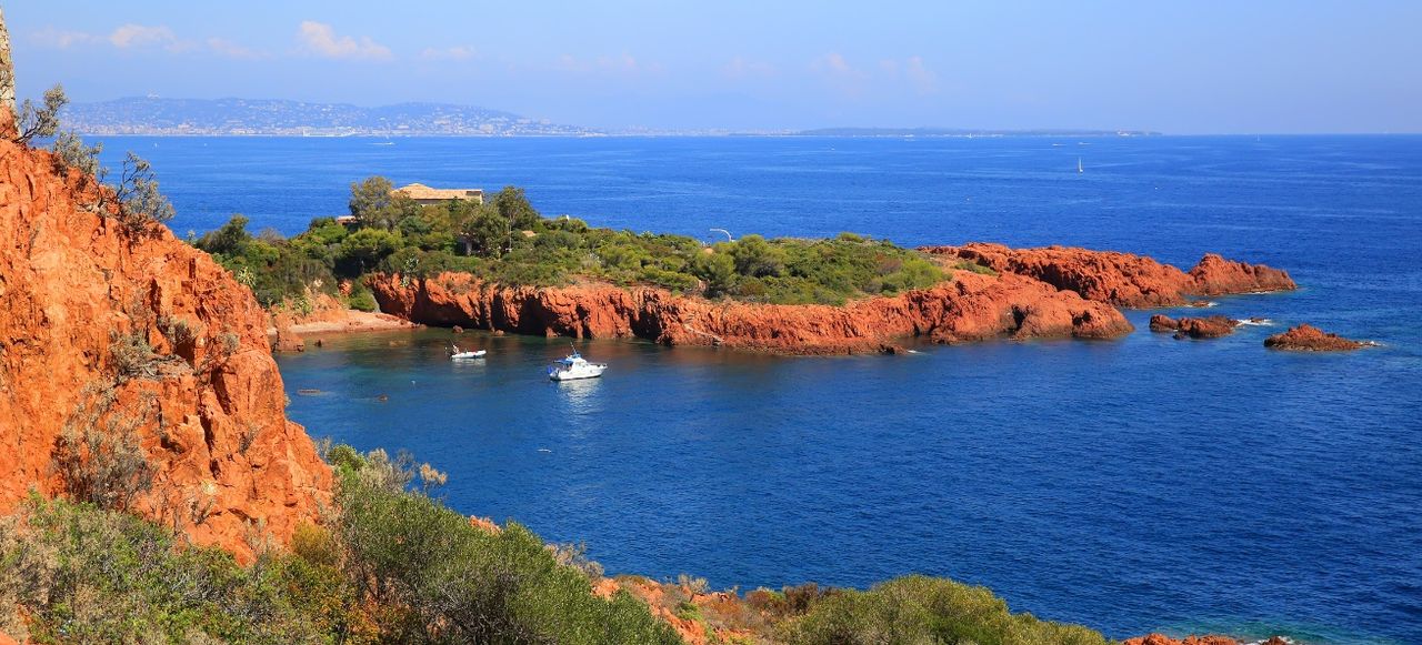 Esterel Mediterranean Red Rocks 