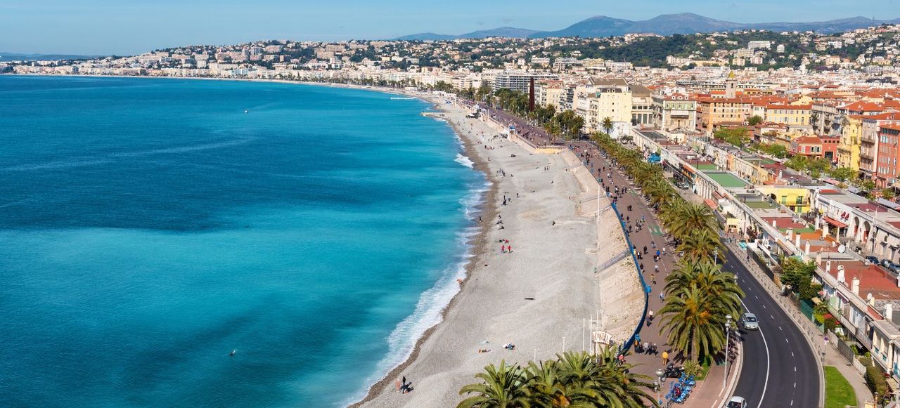 Promenade des Anglais, Nice, France