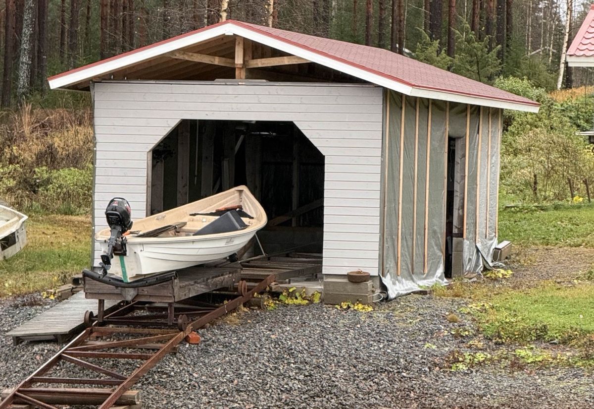 Venevaja järvimaisemassa, Mänttä