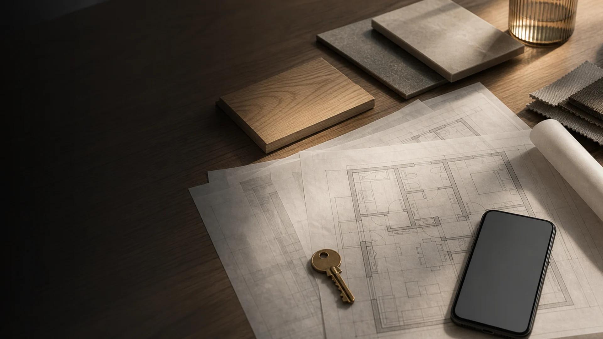 Planiranje renovacije s materijalima i nacrtima