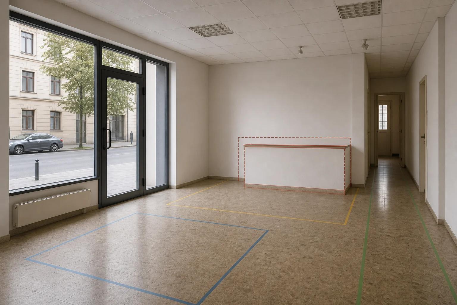 Plan funkcionalnih zona poslovnog prostora