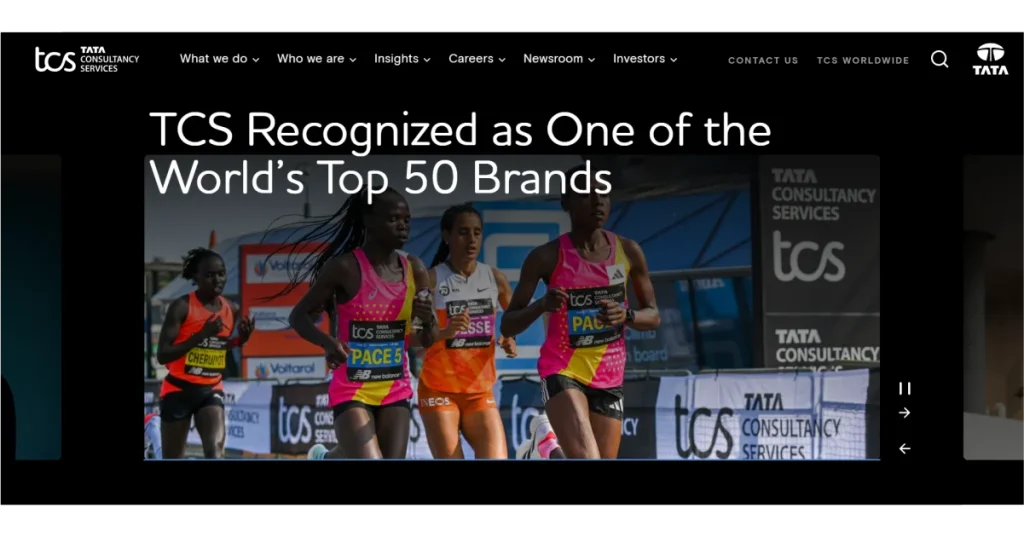 4. Tata Consultancy Services (TCS)