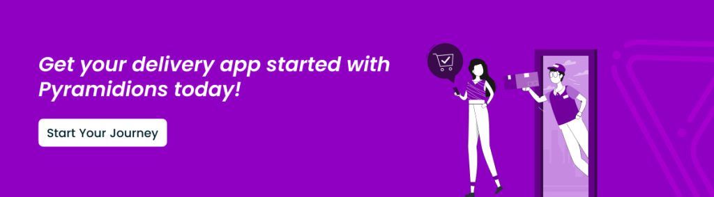 Roadmap for Pickup and Delivery App Development - CTA Image