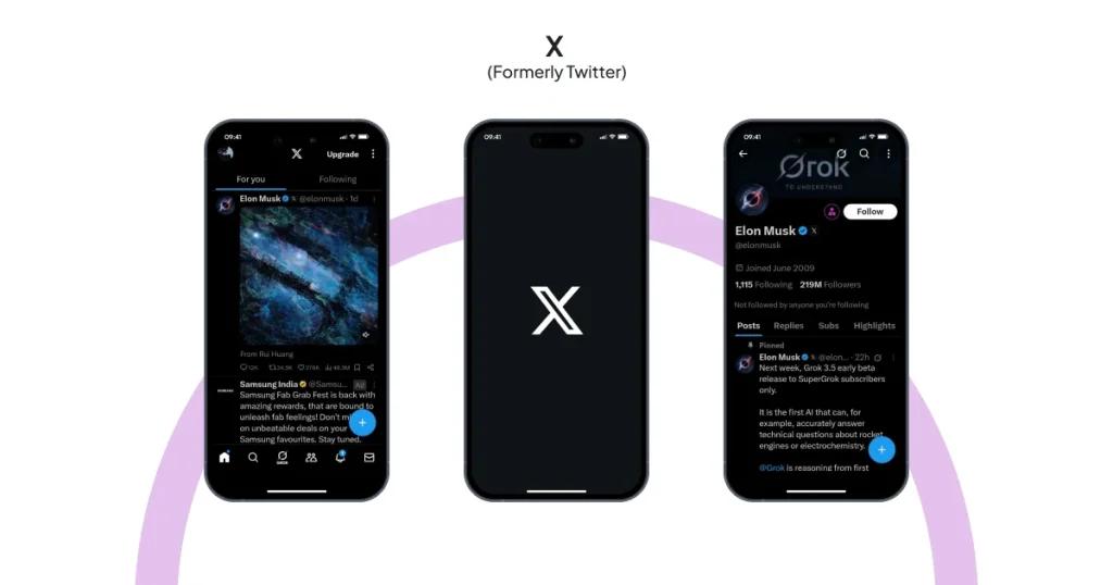 X (Formerly Twitter)