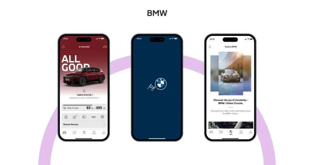 BMW App’s Sleek Functionality