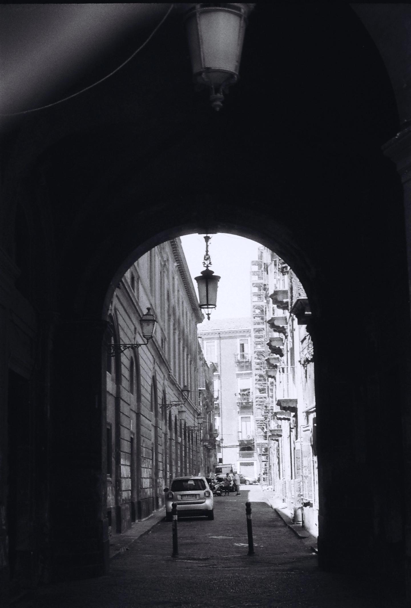 A street in Catania