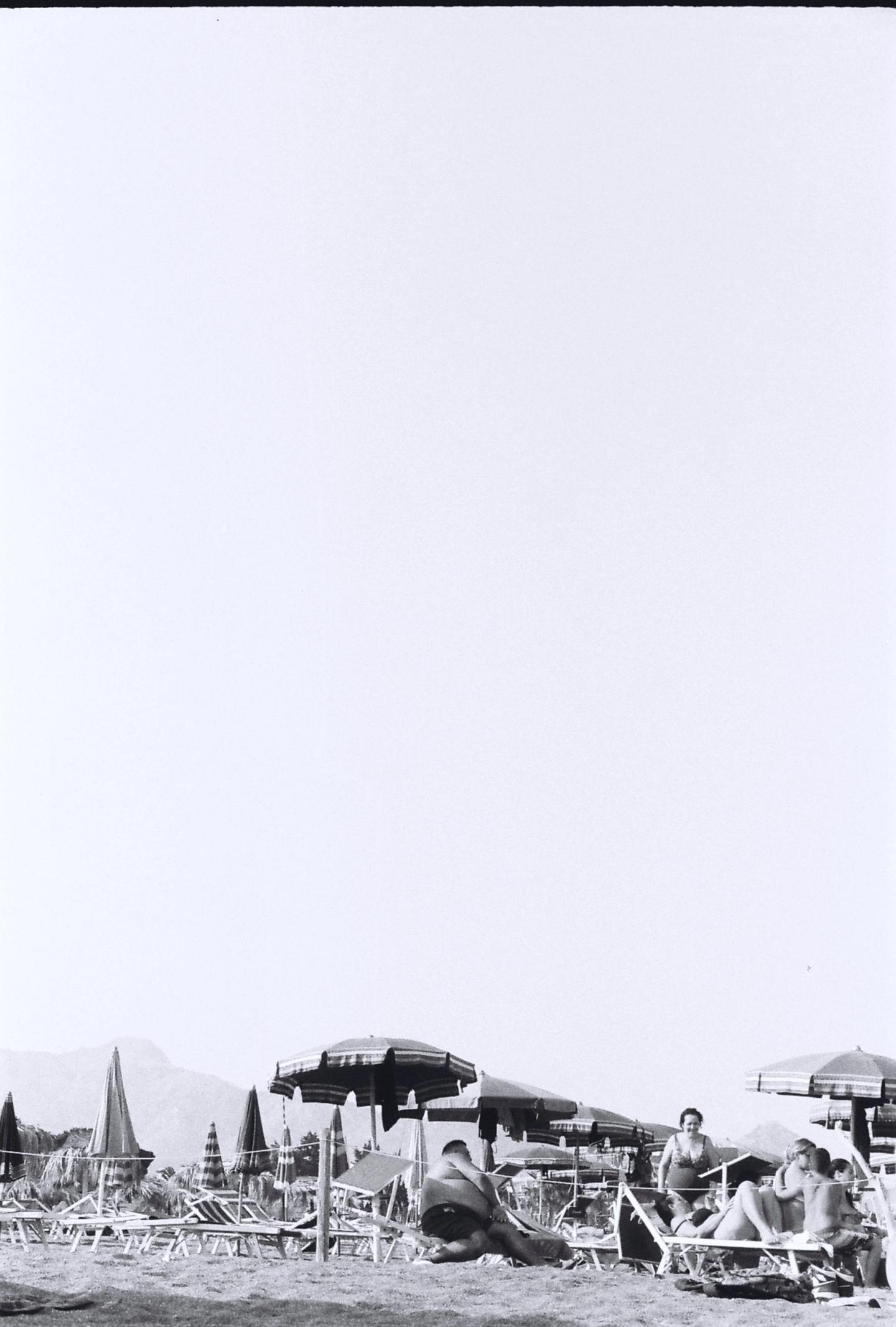 Sicilians on the beach