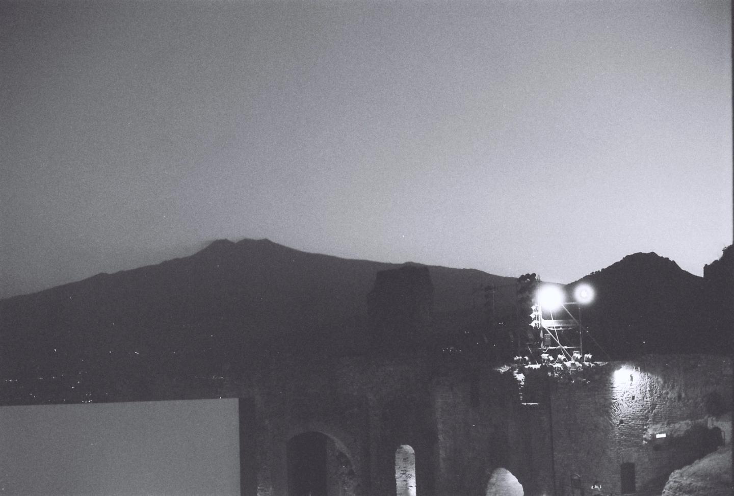 The Ethna seen from the ancient theater of Taormina