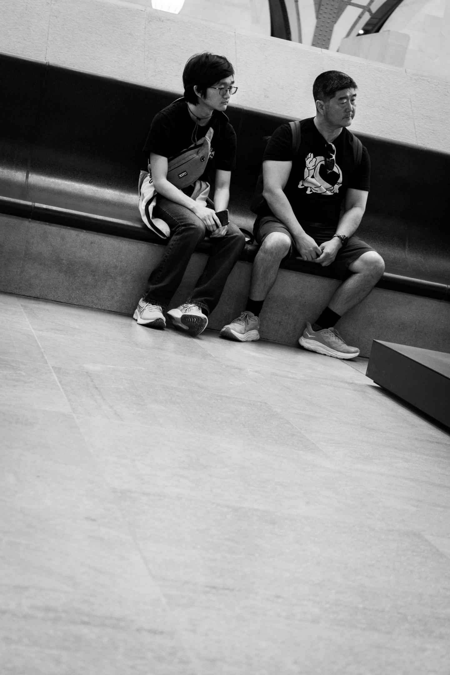other museum visitors