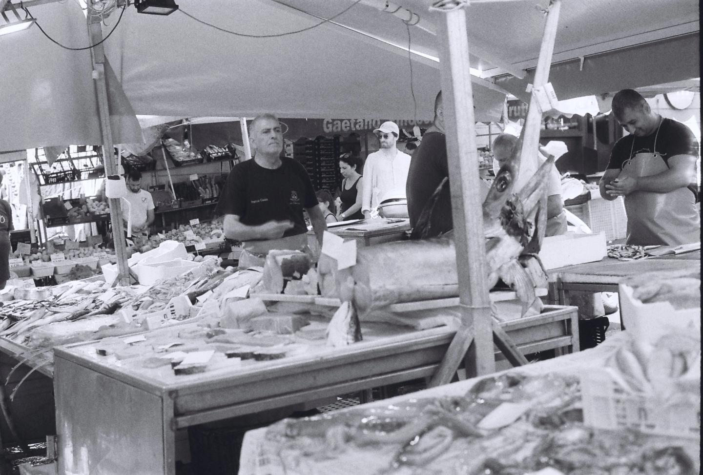 A moment with a market fishmonger