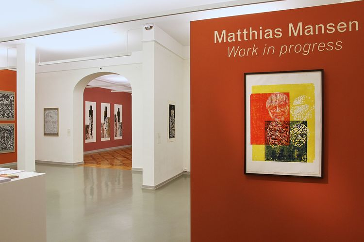 Ansicht aus der Ausstellung Matthias Mansen – Work in Progress