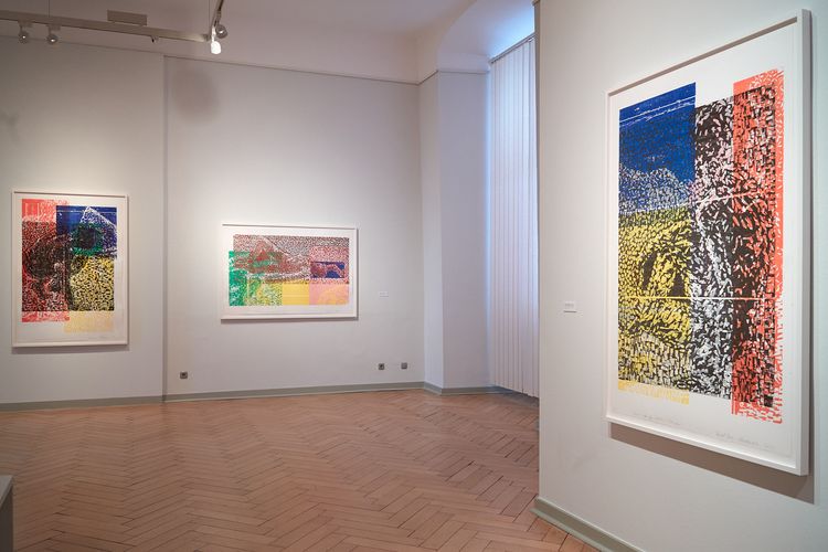 Ansicht aus der Ausstellung Triest oder die Götter. Eine Retrospektive