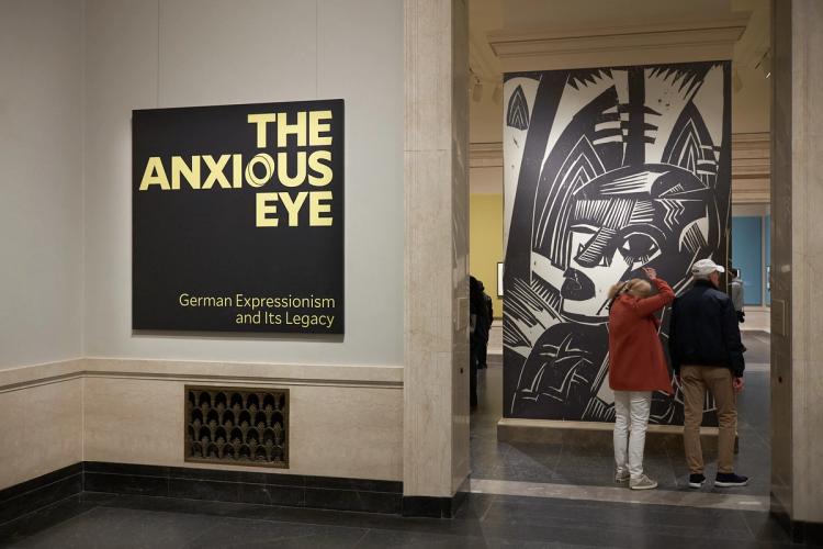 Ansicht aus der Ausstellung The Anxious Eye: German Expressionism and Its Legacy