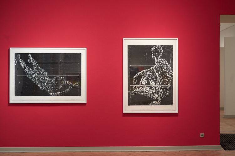 Ansicht aus der Ausstellung Triest oder die Götter. Eine Retrospektive