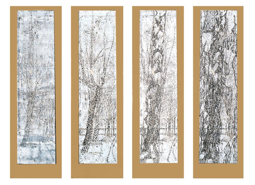 Volle Ansicht des Werks Birken