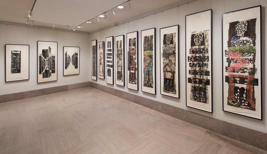 Ansicht aus der Ausstellung Matthias Mansen: Configurations
