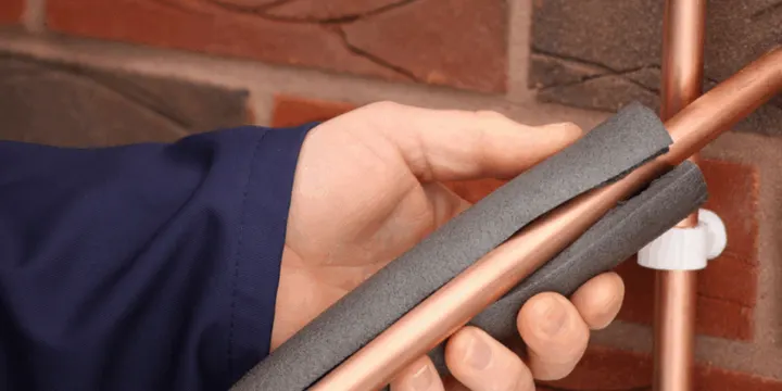 Secure and Insulate Pipes (Especially in Exterior Walls)