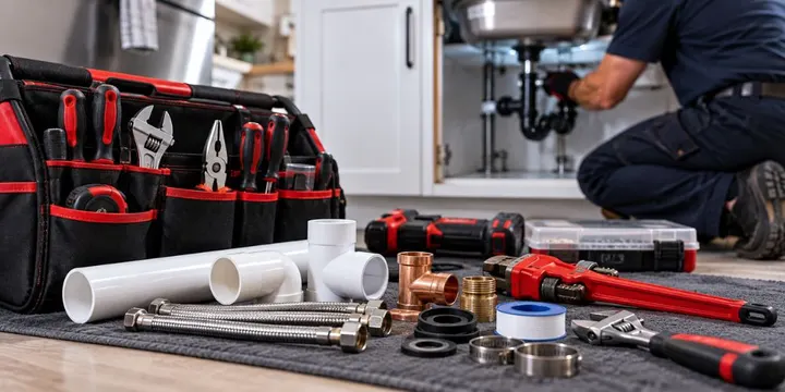 plumber - 6. Proper Tools and Repair Materials