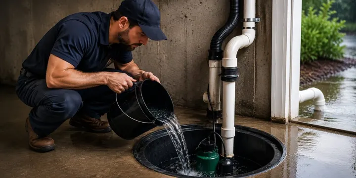 plumbing maintenance - Test Sump Pump Before Spring Rains Peak