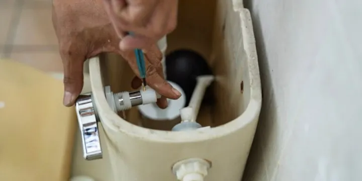 Running Toilet - Adjust the Float for Proper Water Levels