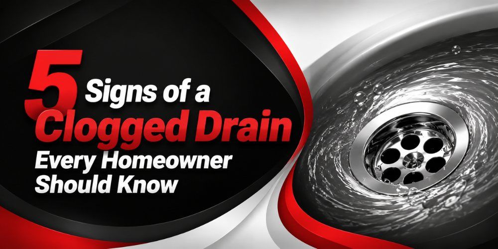 5 Signs of a Clogged Drain Every Homeowner Should Know