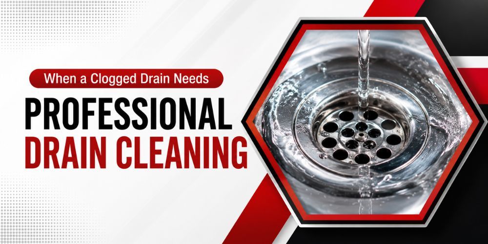 When a Clogged Drain Needs Professional Drain Cleaning