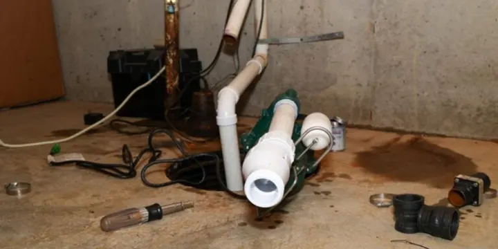 Sump Pump Cleaning - Ignoring the Check Valve