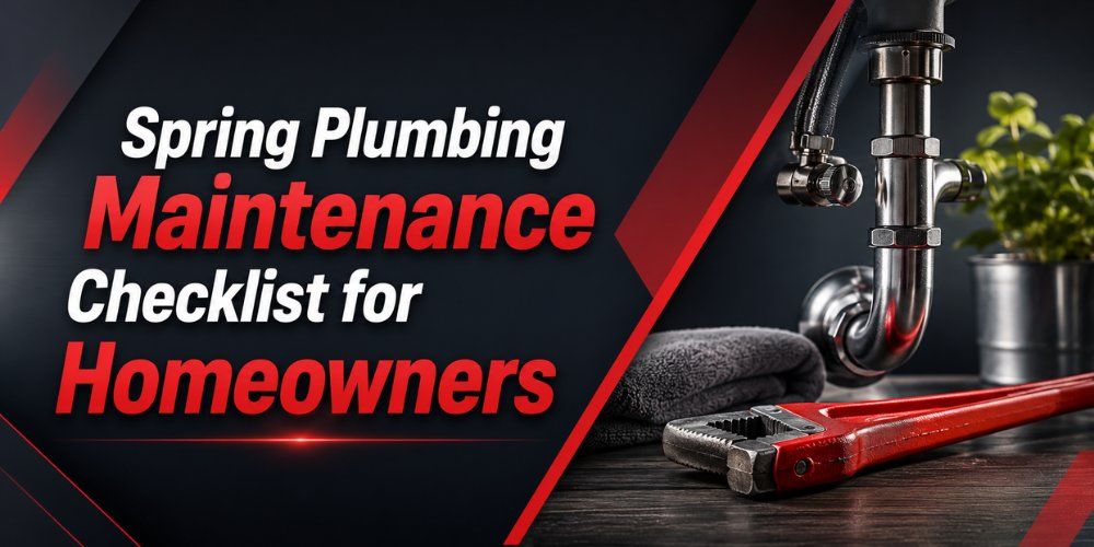 Spring Plumbing Maintenance Checklist for Homeowners