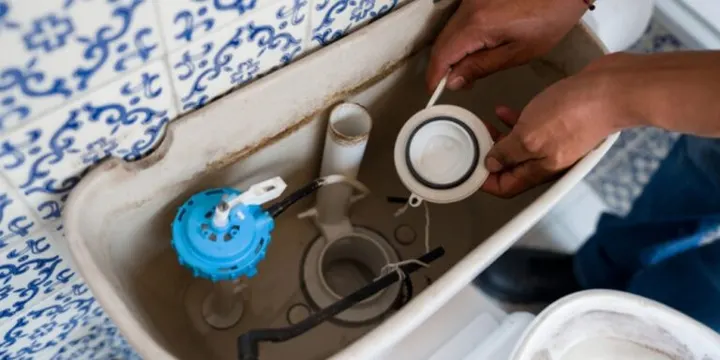 Running Toilet - Check the Flapper