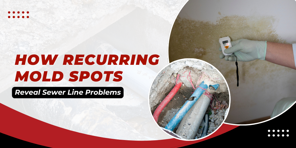How Recurring Mold Spots Reveal Sewer Line Problems