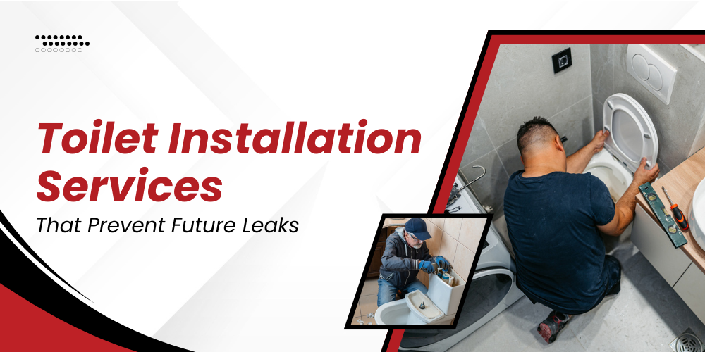 Toilet Installation Services That Prevent Future Leaks