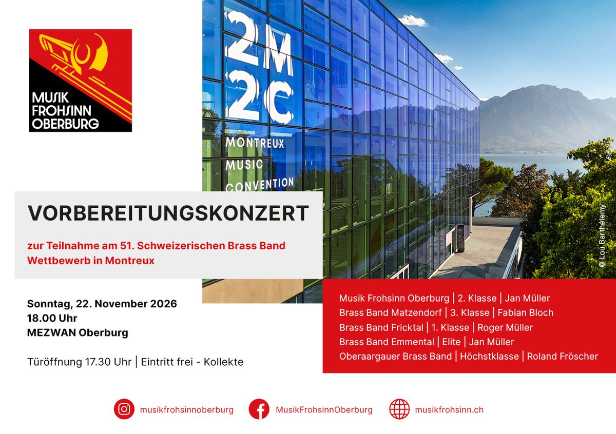 Vorbereitungskonzert SBBW