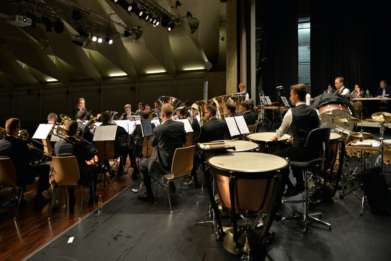 Halbfinal-Band am Schweizerischen Dirigentenwettbewerb