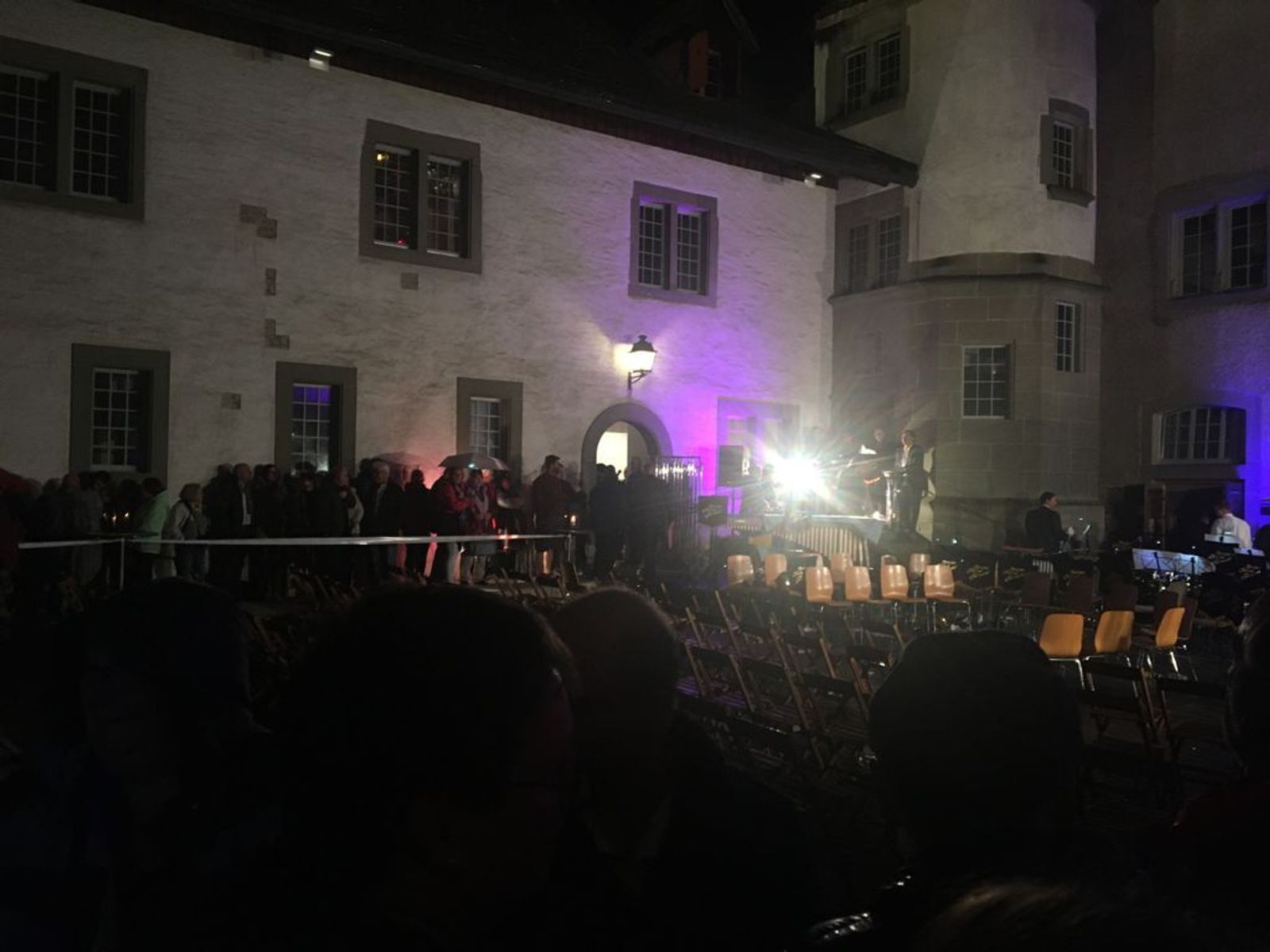 Stimmungsvoller Abend mit Intermezzo