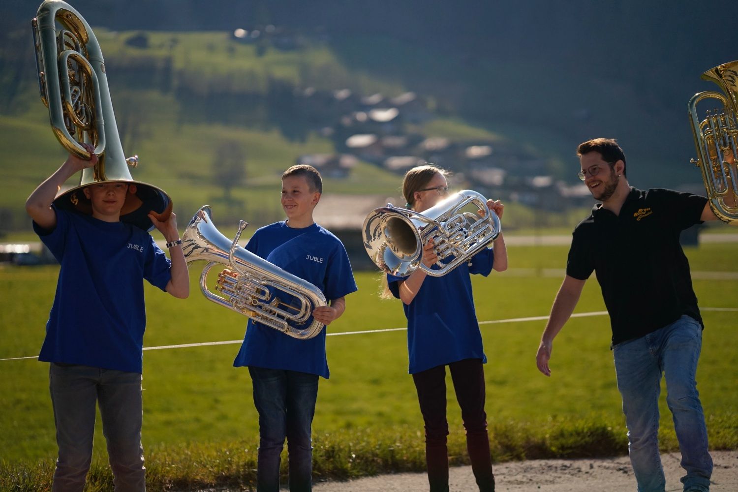 Unvergessliches Musiklager in Zweisimmen