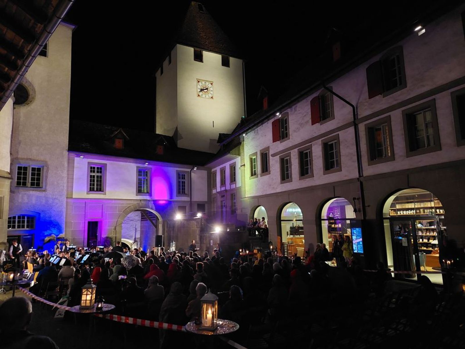 Stimmungsvoller Abend mit Intermezzo