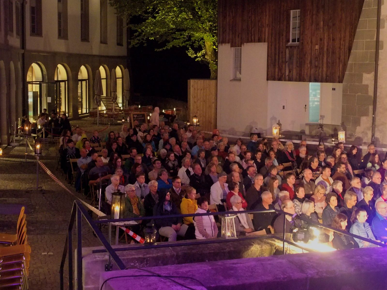Stimmungsvoller Abend mit Intermezzo