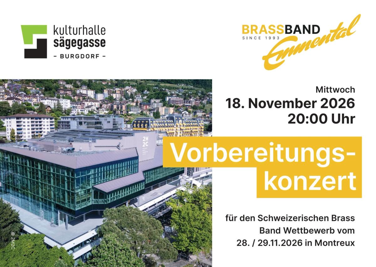 Vorbereitungskonzert SBBW