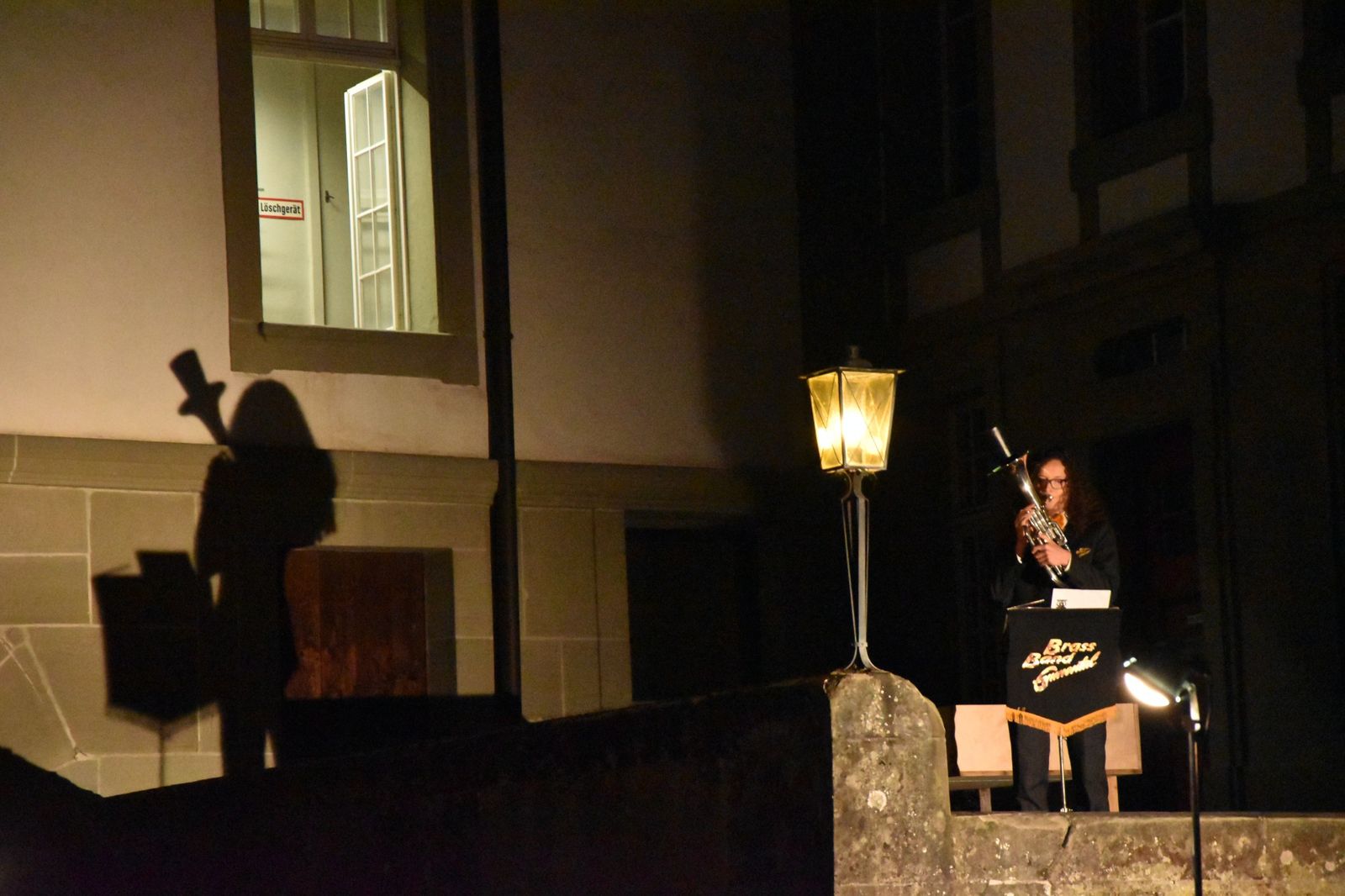 Ein Konzert der besonderen Art im Innenhof des Schlosses