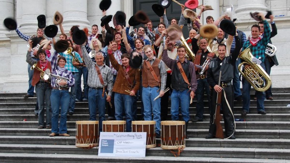 2. Rang an der Solothurn Marching-Parade!