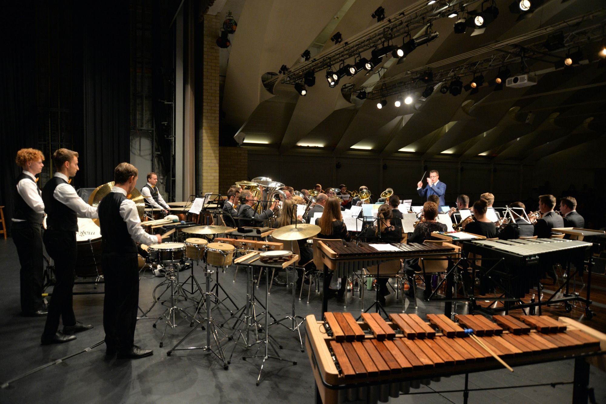 Halbfinal-Band am Schweizerischen Dirigentenwettbewerb