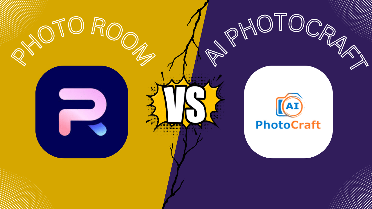 PhotoRoom VS AI Photocraft Free AI Face Enhancers