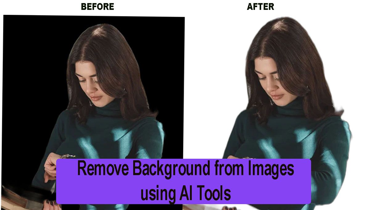 Remove Background from Images  using AI tools