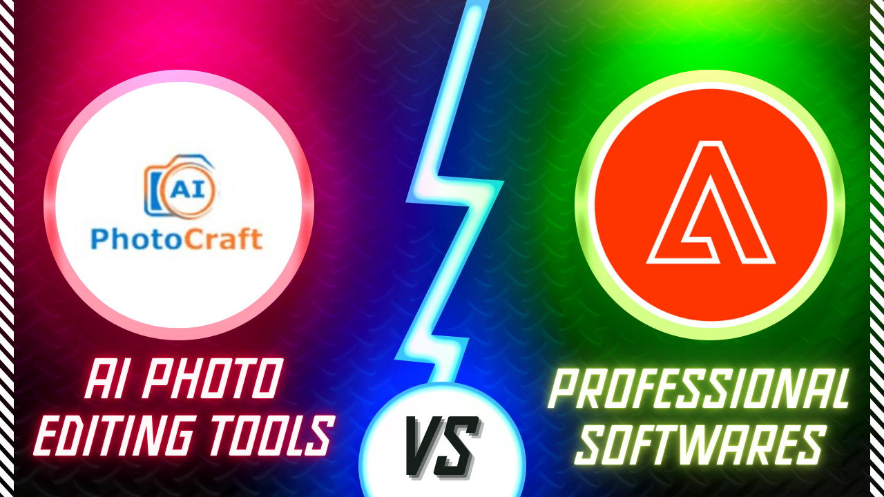 Comparing AI Photo Editing Tools and Professional Software