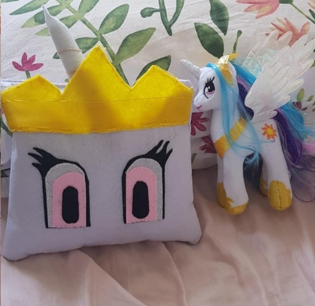 princess celestia and princess celestia pillow
