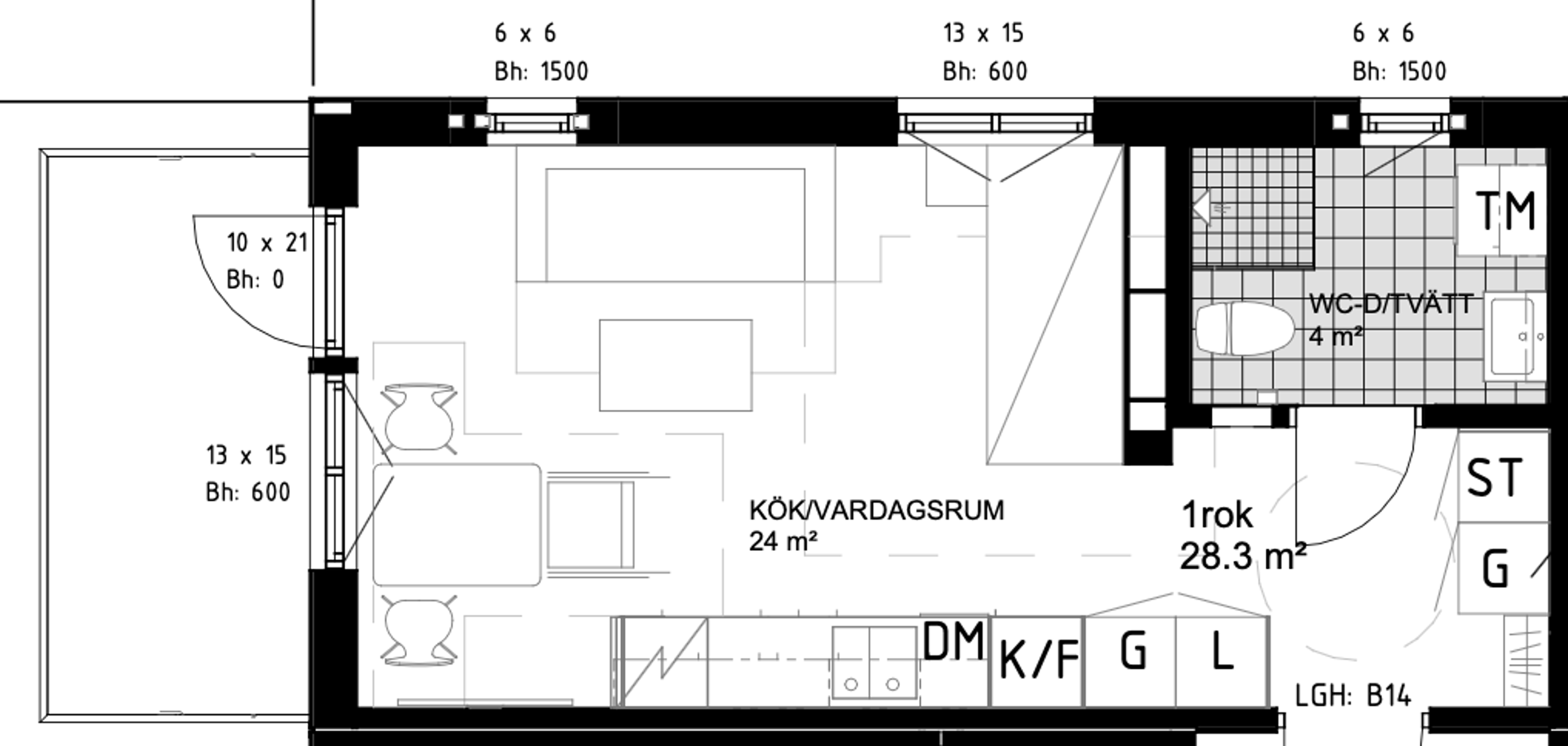 Planritning - SG5-B14