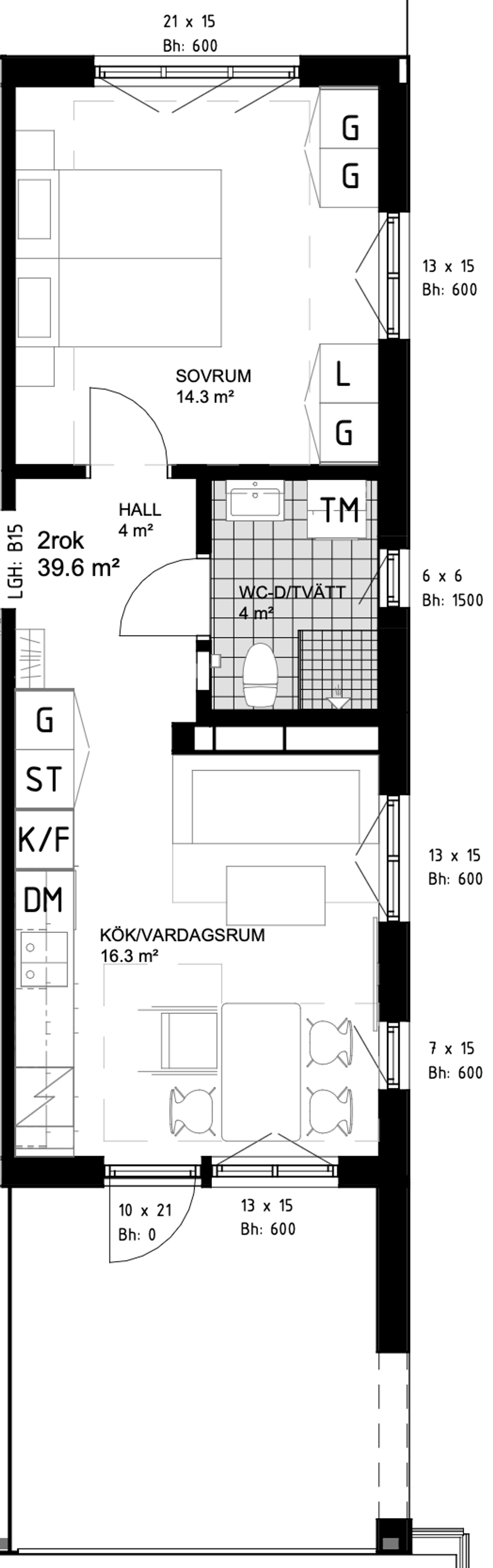 Planritning - SG5-B15