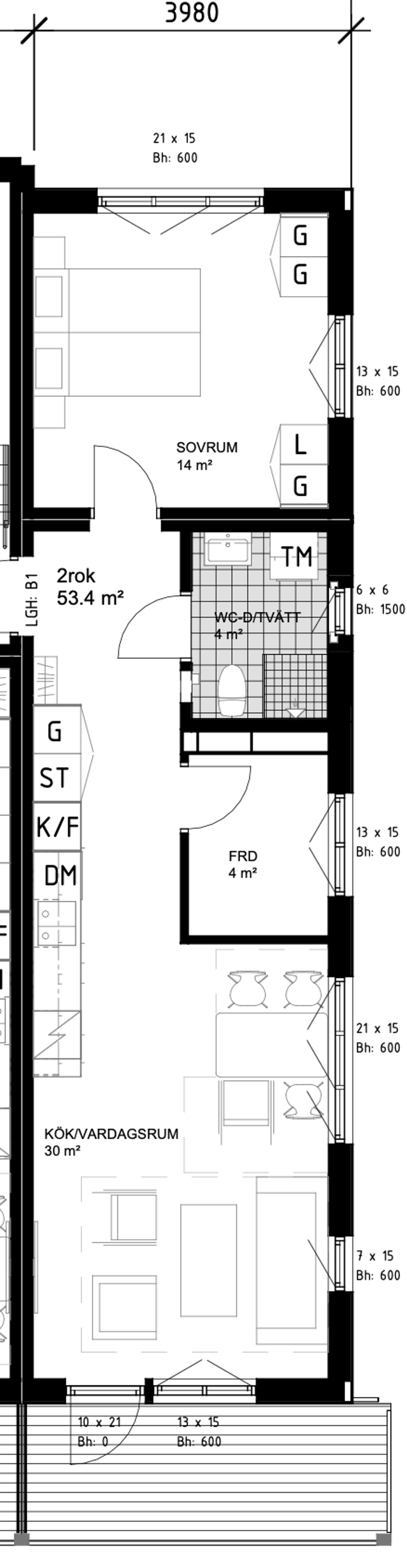Planritning - SG5-B1